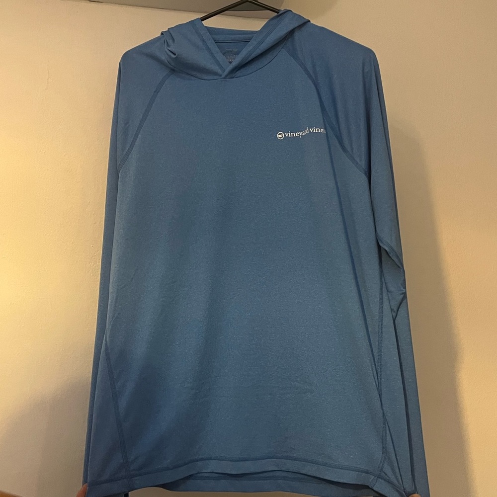 VINEYARD VINES Long-Sleeve Performance Fishing Hoodie